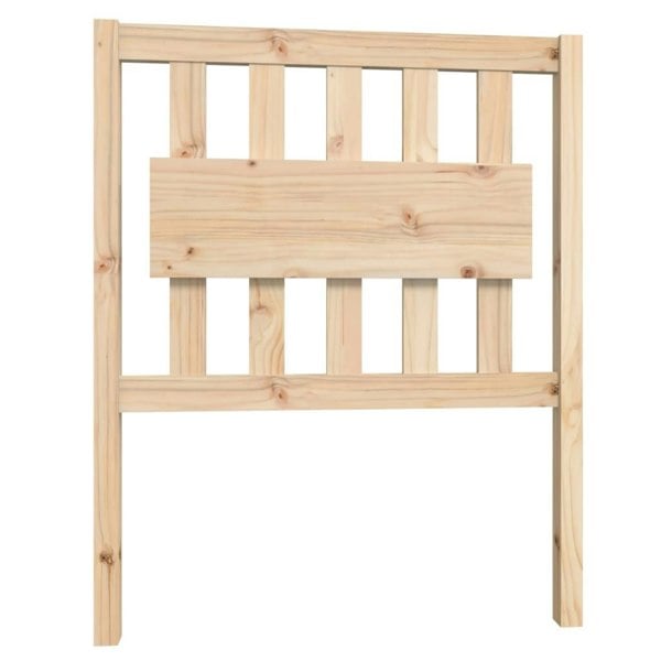 Berkfield Bed Frame Solid Wood Pine 75x190 cm Small Single