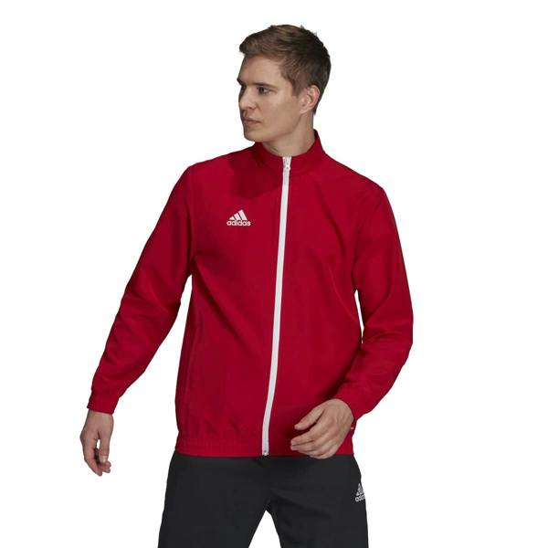 Adidas Mens Entrada 22 Track Jacket - Team Power Red - 