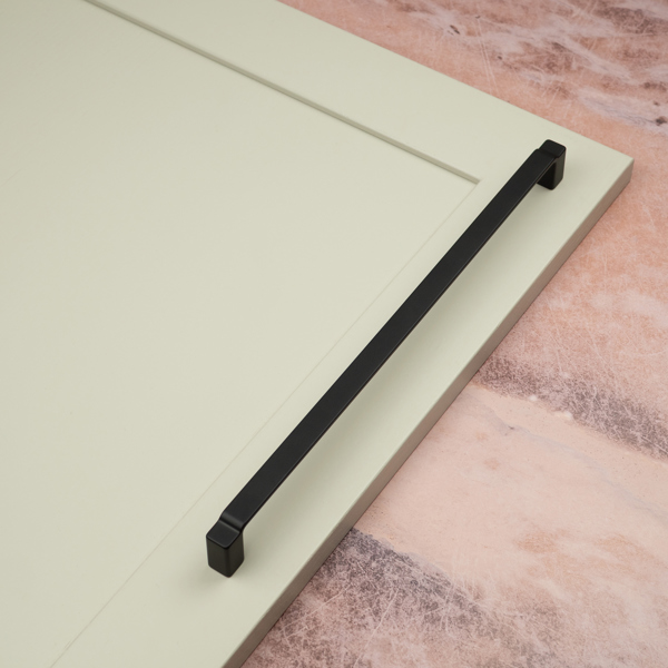 Handle & Home Matt Black Square D Handles