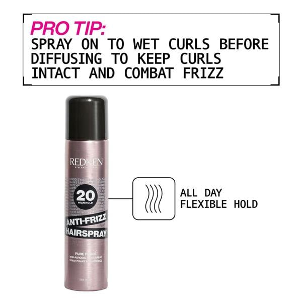 Redken Hairspray Anti-Frizz Hairspray 250ml - Additional 3