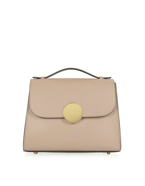 Le Parmentier Bombo Top-Handle Satchel Bag - Nude
