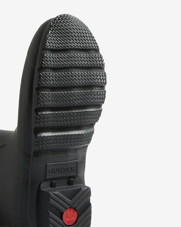 Hunter Womens Original Cowboy Boot Wellies - Black | CHO | Designer Womens Short Wellies