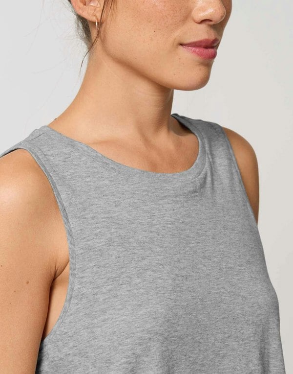 Women's Joni Tank Top – Heather Grey - British Boxers