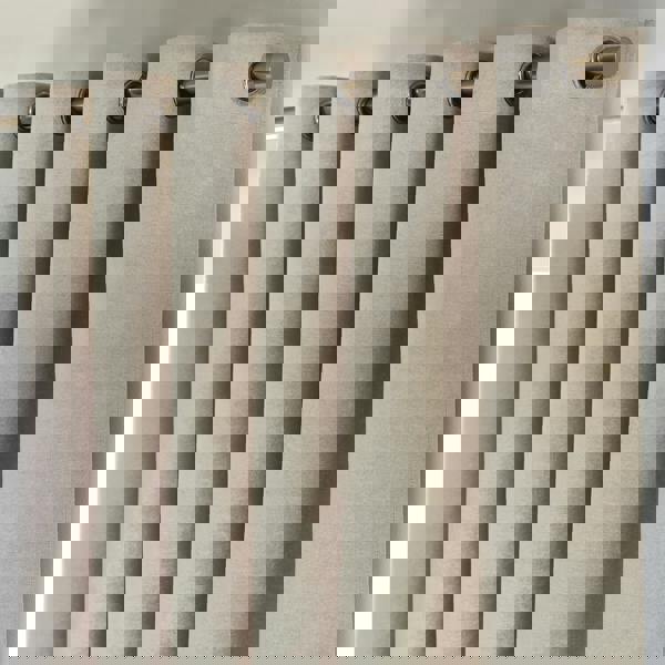 Luxury Living Chenille Blackout Ring Top Eyelet Curtains