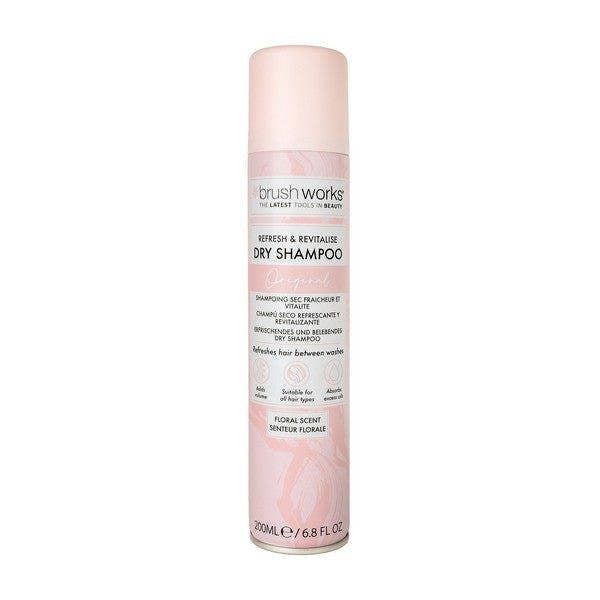 Brushworks Refresh & Revitalise Floral Dry Shampoo - 200ml