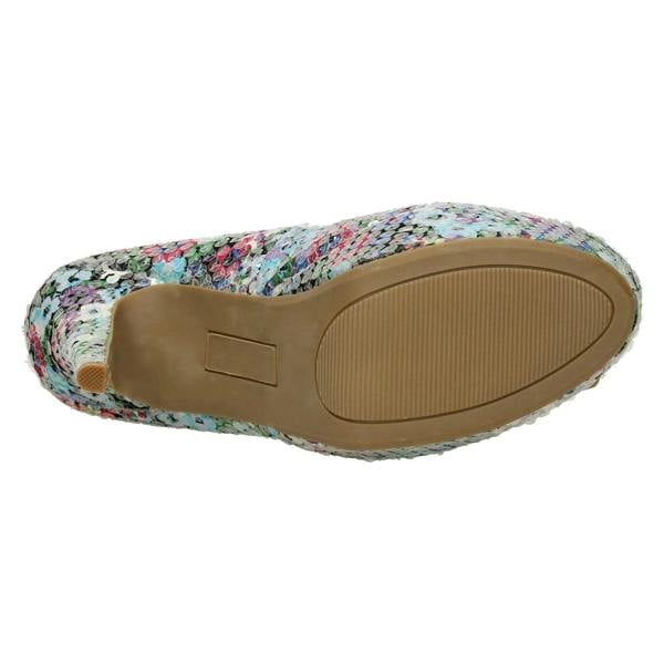 Spot On Ladies Spot On Platform Stilletto Shoe