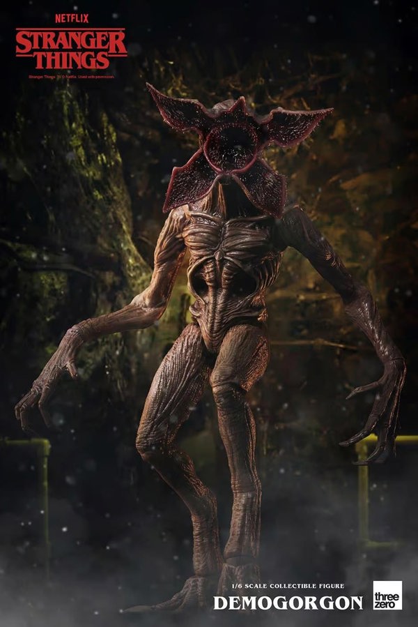 Threezero Demogorgon Stranger Things Articulated Figure 1:6 Scale Threezero 3Z02630W0