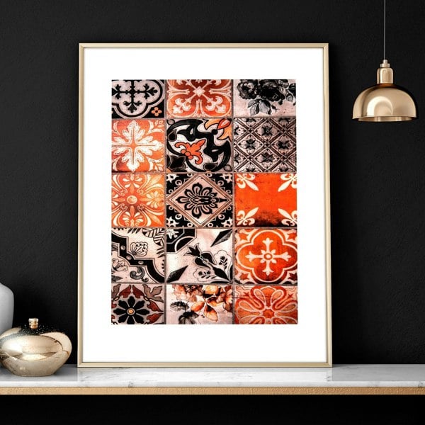 Morocco prints | Set of 3 living room wall art