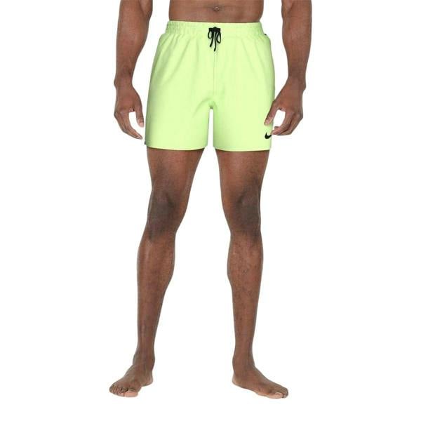 Nike Mens Swoosh Mesh Lined Swim Shorts - Volt - 