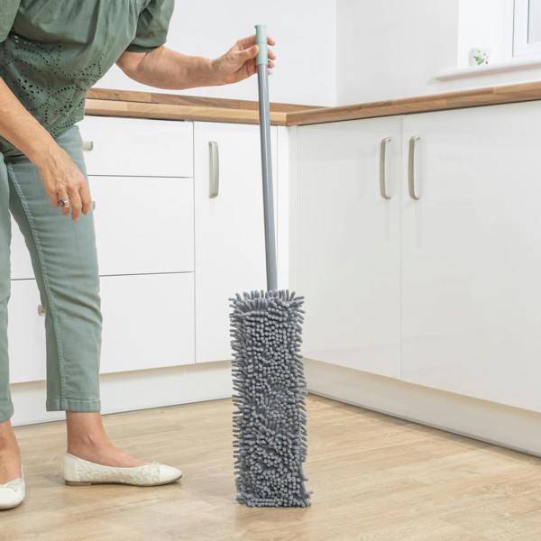 JVL Extendable Chenille Mop - Grey