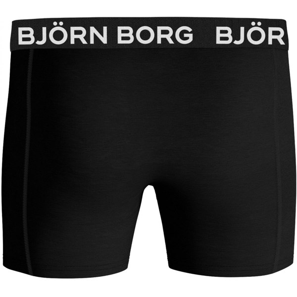 Bjorn Borg 2-Pack Large Logo Boxer Briefs, Black