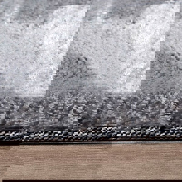 High Pile Grey Rug Calida – Ultra-Soft Plain