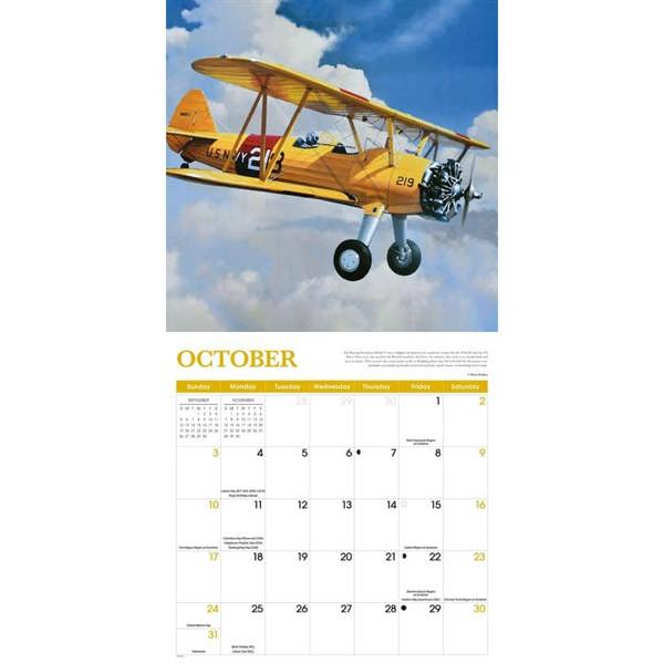Classic Aircraft WWII Calendar 2027, Wall Calendars, Month To View, History & Literature, Gift