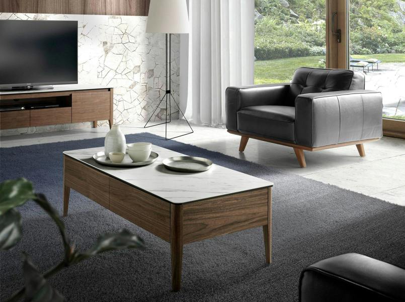 Angel Cerdá Black Leather Chester Armchair 5037