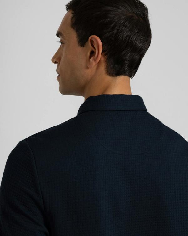 Steel & Jelly Ivy - Square Jacquard Polo Shirt