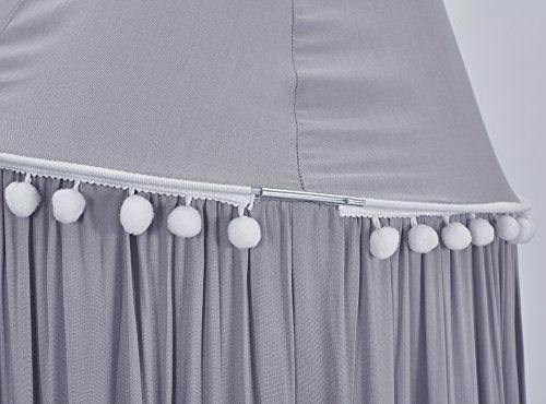 HYGRAD BUILT TO SURVIVE Children's Bed Canopy, Round Dome Princeess Bed Canopy Decoration, Mosquito Net Protection Canopy Play Tent