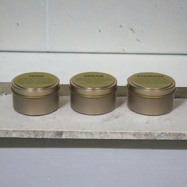 Artisan Furniture Candle Set (Courage, Dream, Hope)