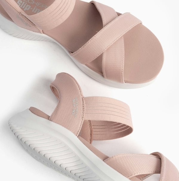 Skechers ULTRA FLEX 3.0 - NEVER BETTER Womens Sandals Blush