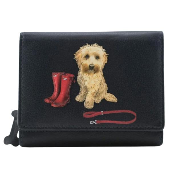 Mala Leather Coco's Walk Trifold Purse