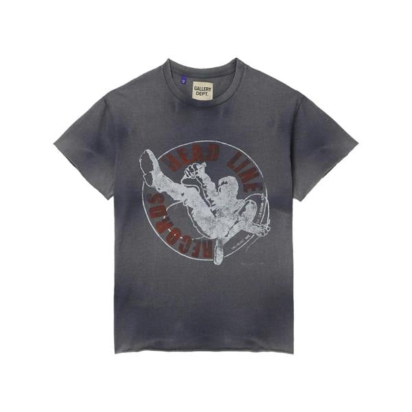 Gallery Dept. Headline Records T-Shirt   in  Black
