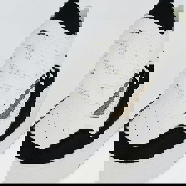 Brave Soul White Faux Leather Trainers - White Image 3