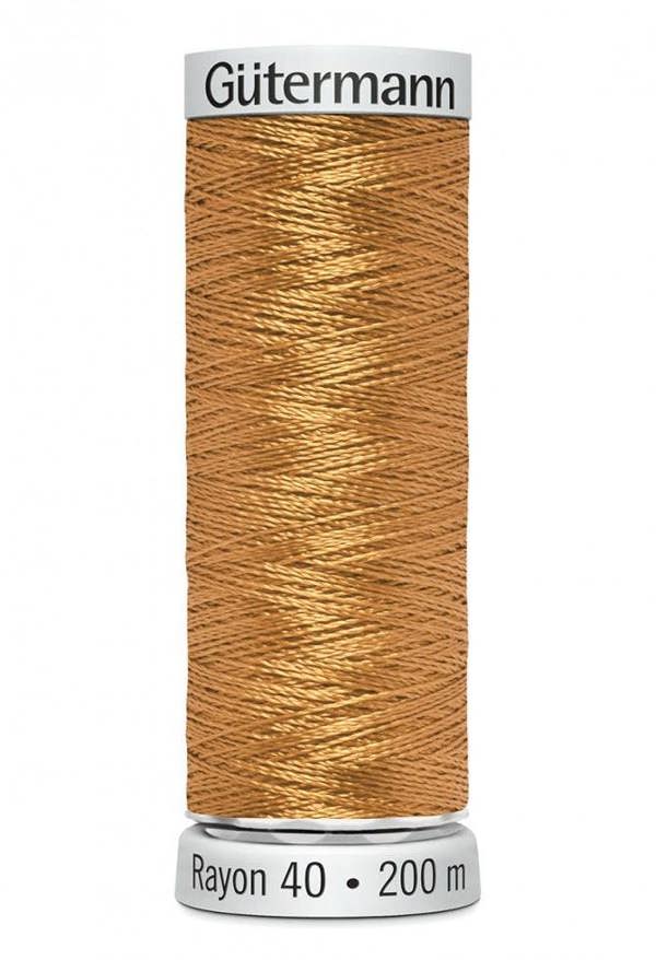 Gutermann No 40 Sulky Rayon Embroidery Thread 200m Rayon Thread Suitable For Embroidery