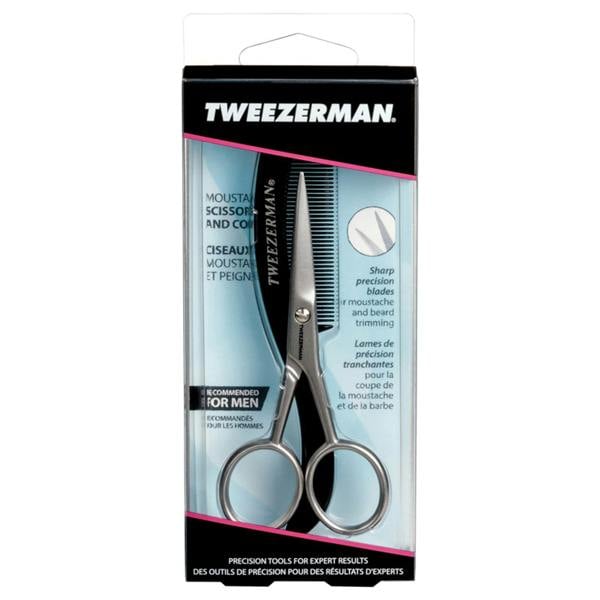 Tweezerman Moustache Scissors Comb