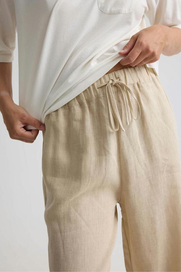 Pretty You London Relaxed Cotton T-Shirt In Coconut Milk