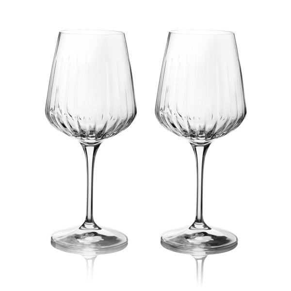 Diamante Broadway Crystal Spritz Glasses - Set of 2