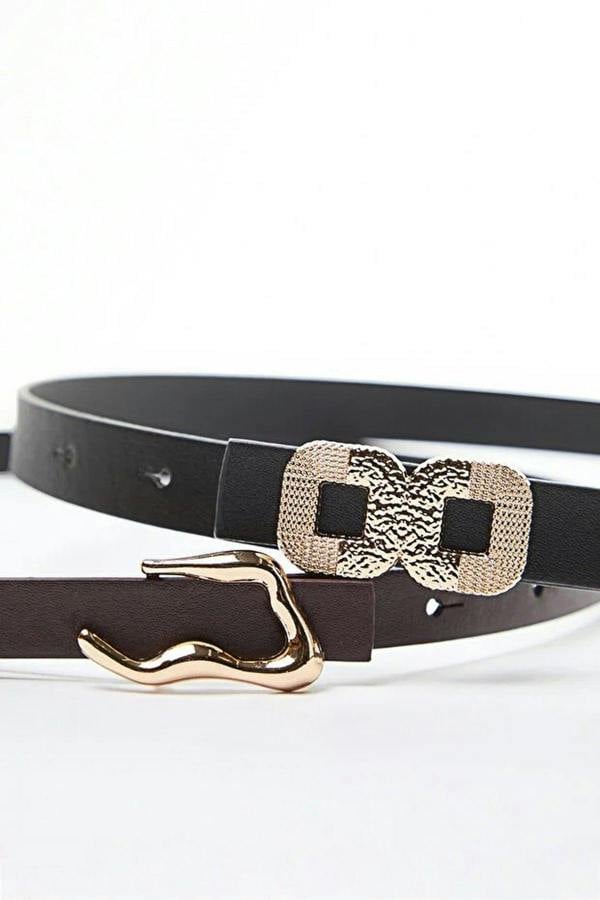 WOVCOR Double Pack Women's Belt
