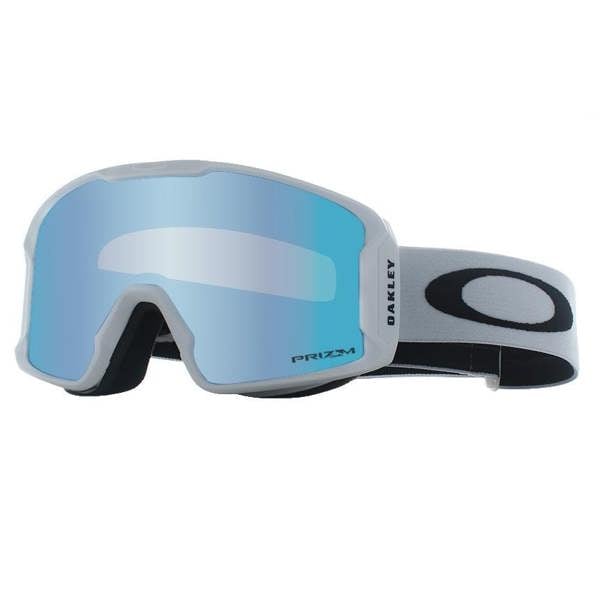 Oakley Ski Goggles Line Miner M OO7093-41 Matte White Prizm Snow Sapphire Iridium