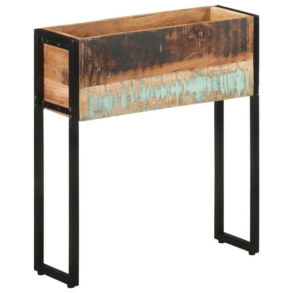 Berkfield Planter 60x20x68 cm Solid Reclaimed Wood
