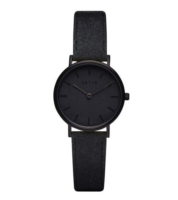 Votch Black & Piñatex with Black Watch | Petite