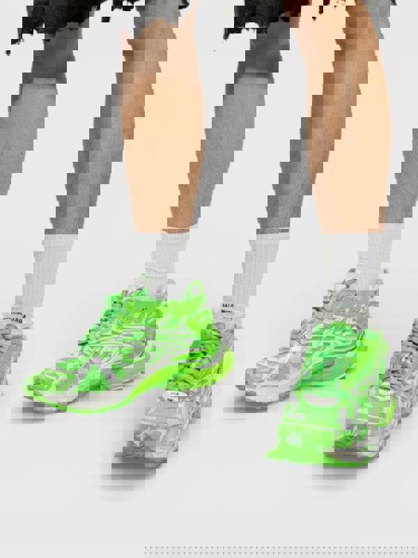Balenciaga Runners Neon Green White