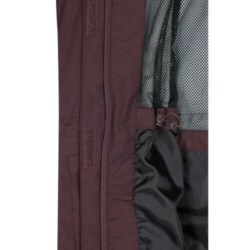 Mountain Warehouse Womens Hannah Extreme Waterproof Mac - Burgundy