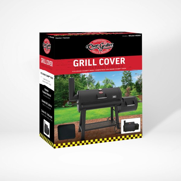 Char-Griller Grill Cover - Char-Griller® Grand Champ™ Offset Smoker & Grill