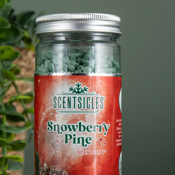 Samuel Alexander 125g Snowberry Pine Cones Scentsicles Scentfetti Christmas Decoration