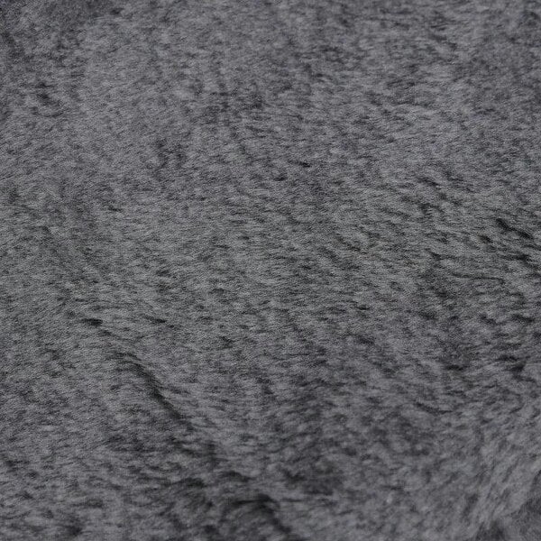 Four-Step Dog Stairs, with Washable Plush Cover, for High Bed Sofa, Dog Stairs for Small Dog and Cat - Dark Grey