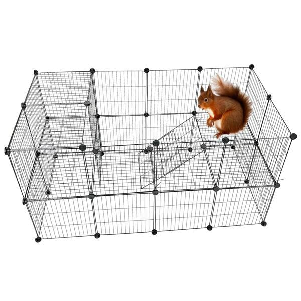 Gr8 Home Large Cat Cage Playpen Enclosure Pet Rabbit Ferret Kennel Metal Wire Crate Box
