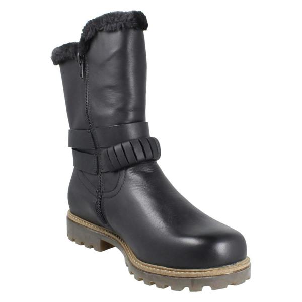 Remonte Ladies Remonte Wool Lined Mid Calf Boots D3C72