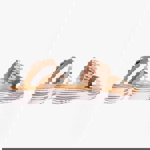 Rieker V0694-62 Womens Mules Beige