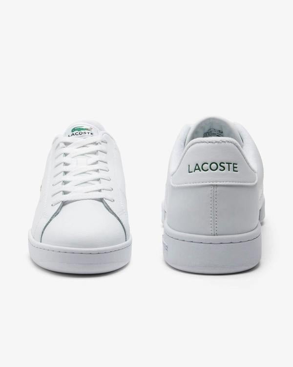 Lacoste Mens Carnaby Cup Sneakers - White/White 21G | CHO | Designer Mens Trainers