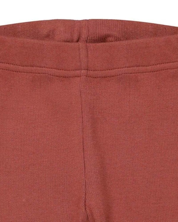 Red Rib Leggings - image 3