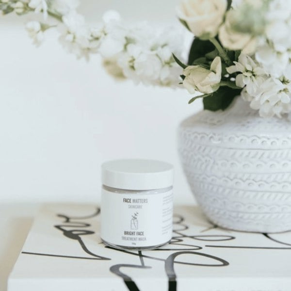 Bright Face Detoxifying Clay Face Mask - Face Matters Skincare