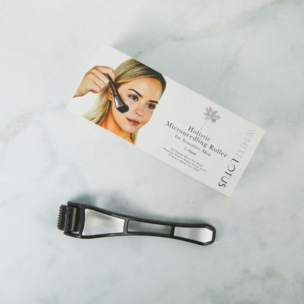 White Lotus Beauty Sensitive Skin Derma Roller for Microneedling