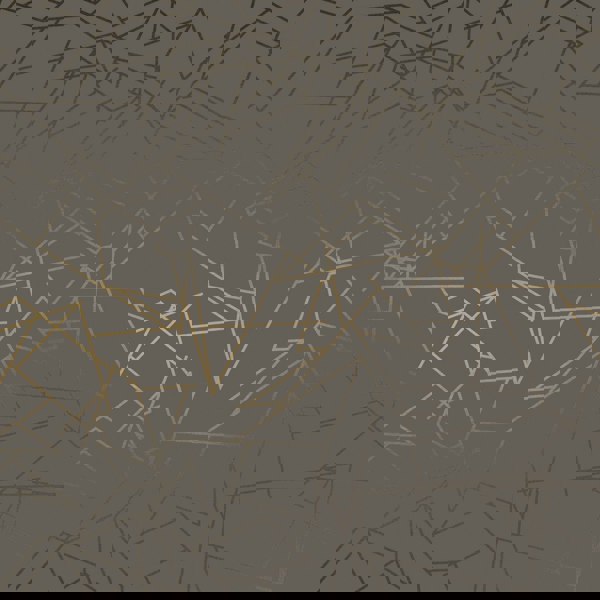 Angles bronze / cocoa brown wallpaper