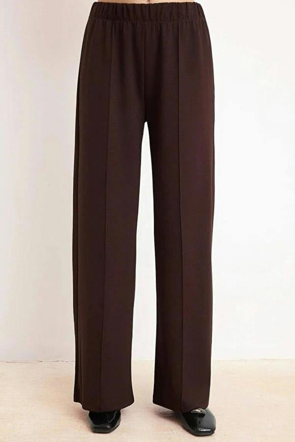 Peplum Sleeveless Wide Leg Soft Touch Co-ord