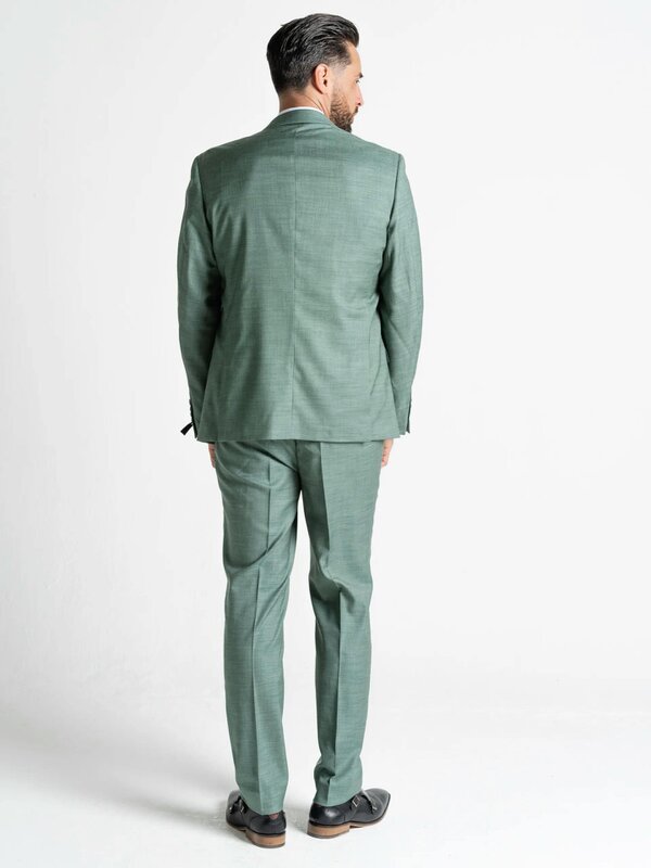 V2 Classic Henry - Light Green Three Piece Suit