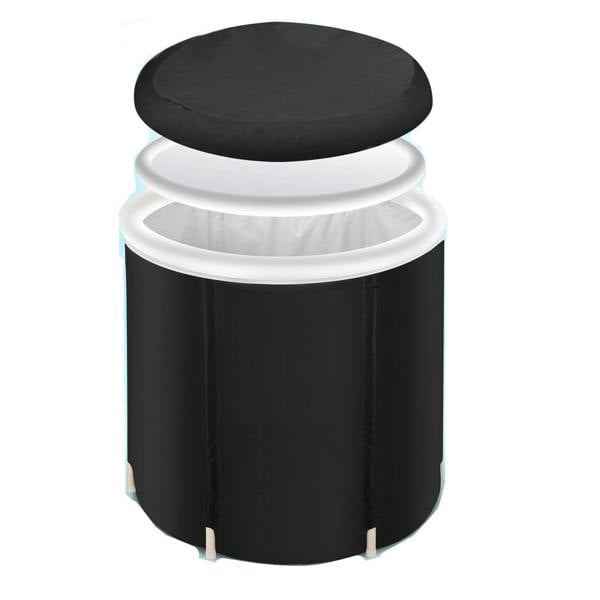 Gr8 Home Large Portable Ice Bath Tub with Lid for Cold Water Therapy And Recovery