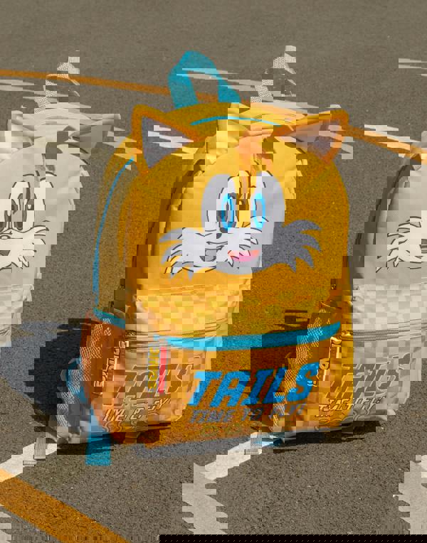 Sonic the Hedgehog Unisex Kids Yellow Tails Backpack (One Size)